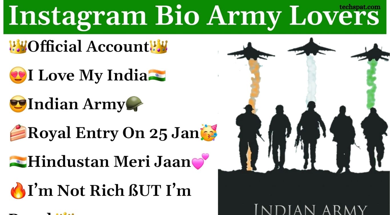 Army Bio for Instagram